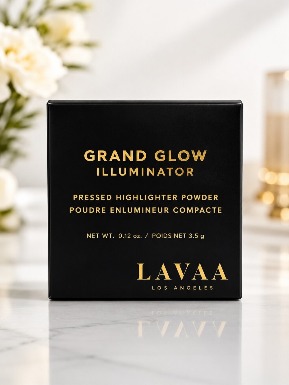 Grand Glow Illuminator Pressed Highlighter Powder - Gold